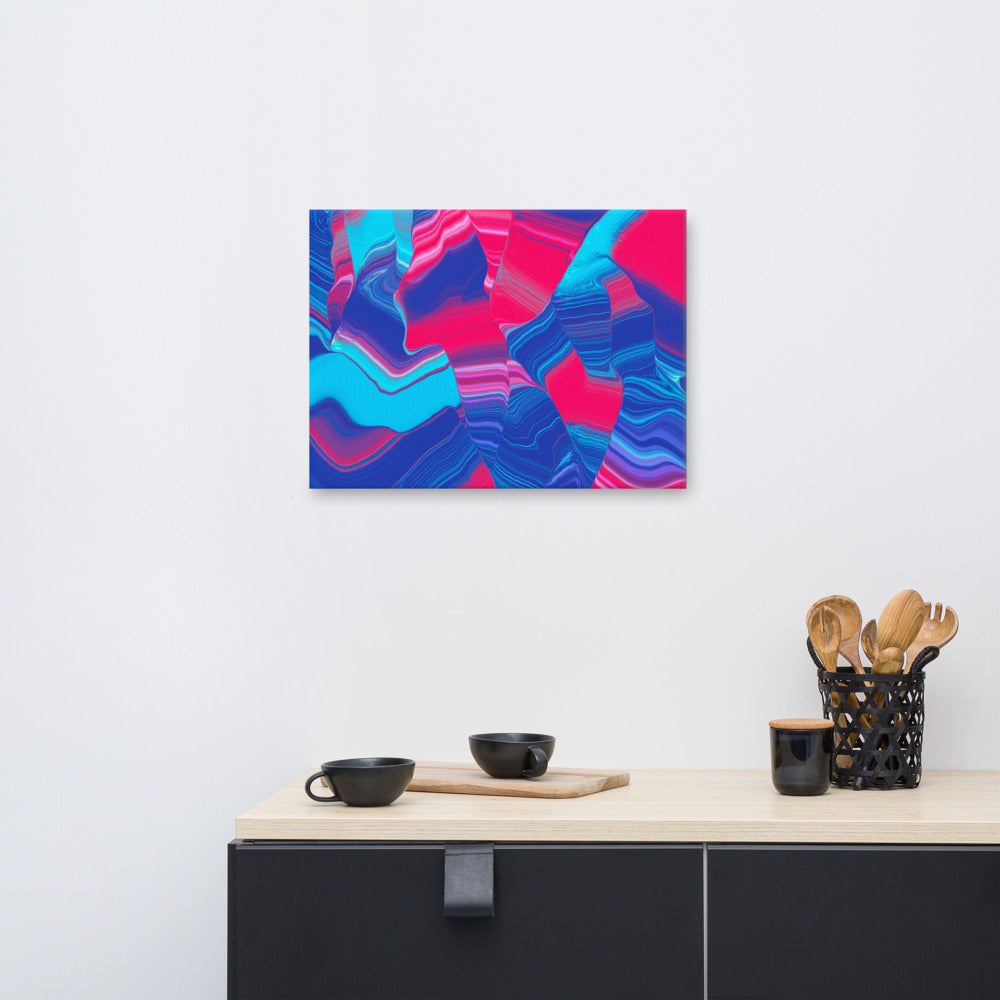 Canvas Art Print | 18" x 24" | Rave 2