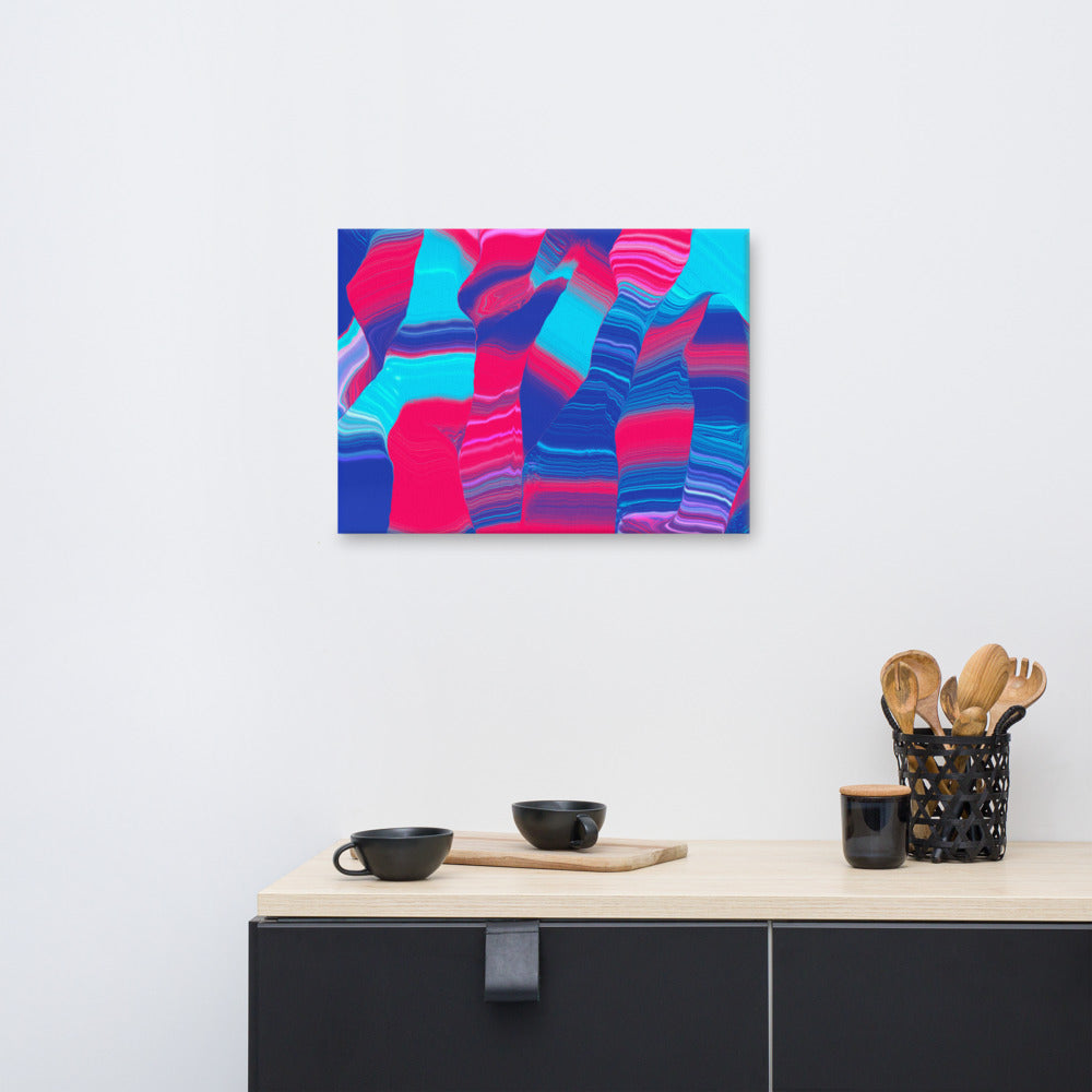 Canvas Art Print | 18" x 24" | Rave 4