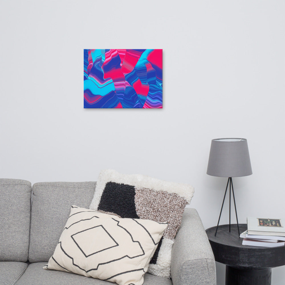 Canvas Art Print | 18" x 24" | Rave 2