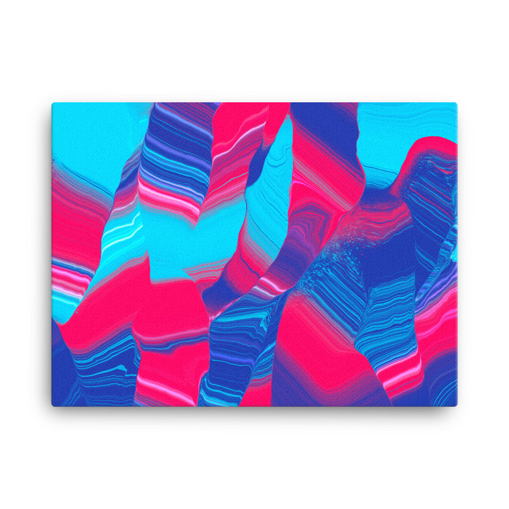 Canvas Art Print | 18" x 24" | Rave 3