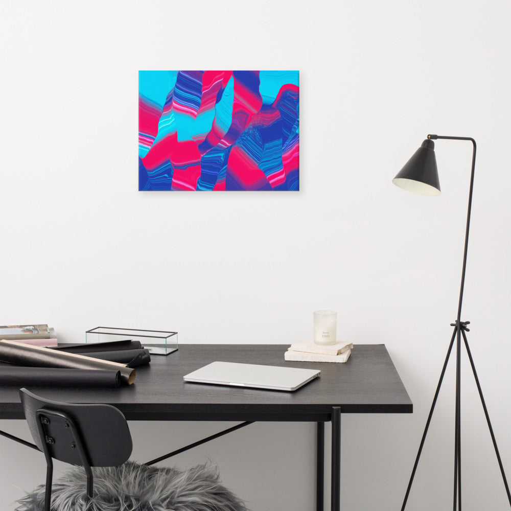 Canvas Art Print | 18" x 24" | Rave 3