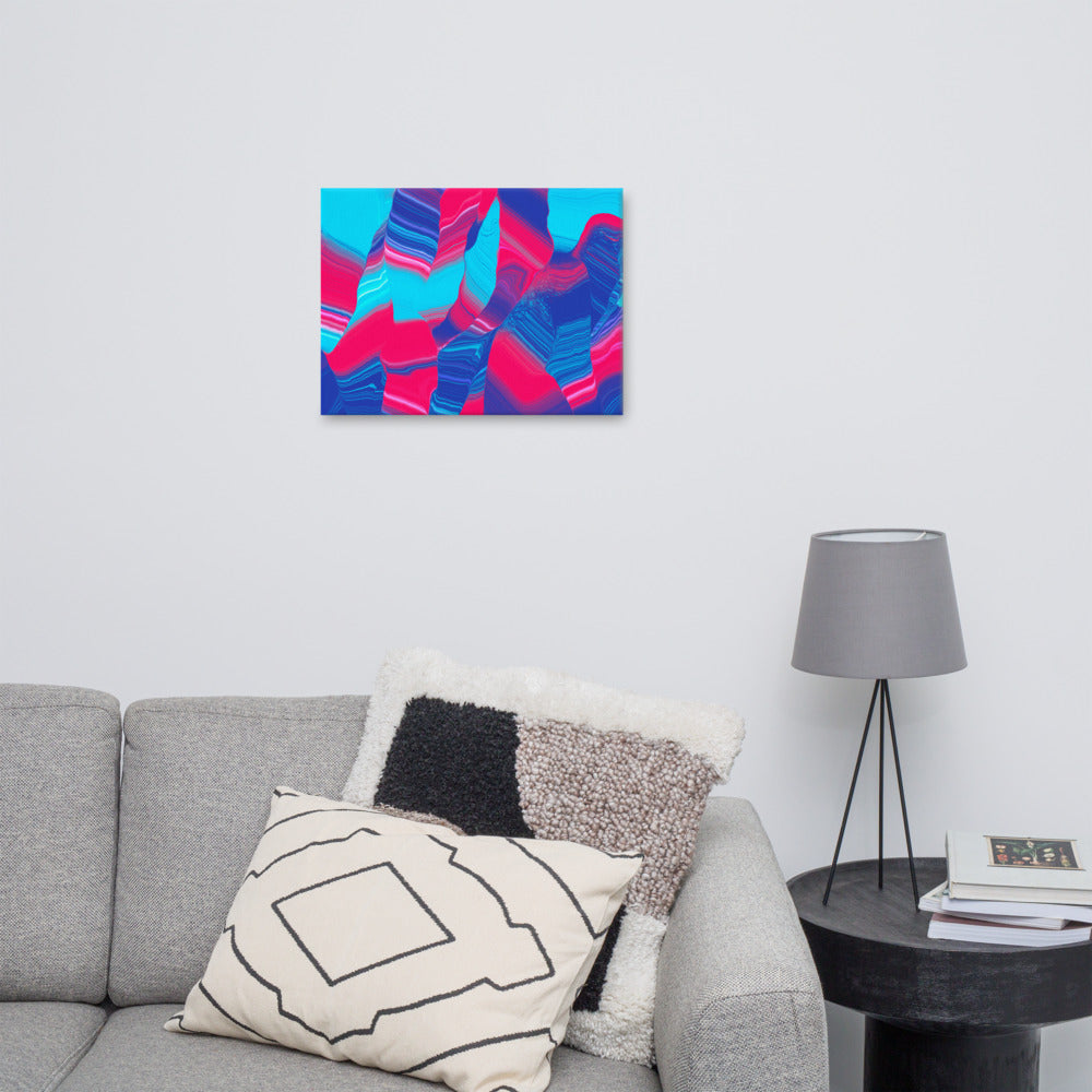 Canvas Art Print | 18" x 24" | Rave 3