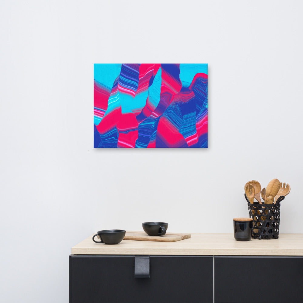 Canvas Art Print | 18" x 24" | Rave 3