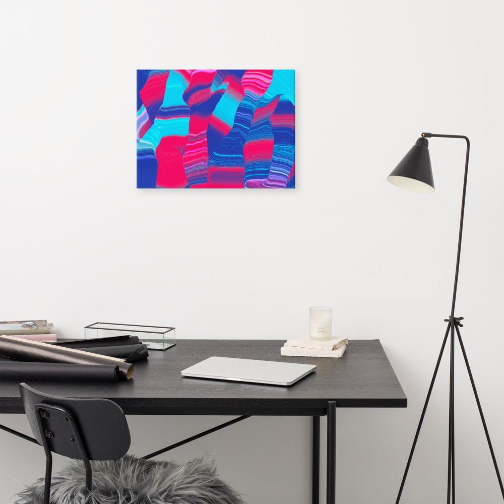 Canvas Art Print | 18" x 24" | Rave 4