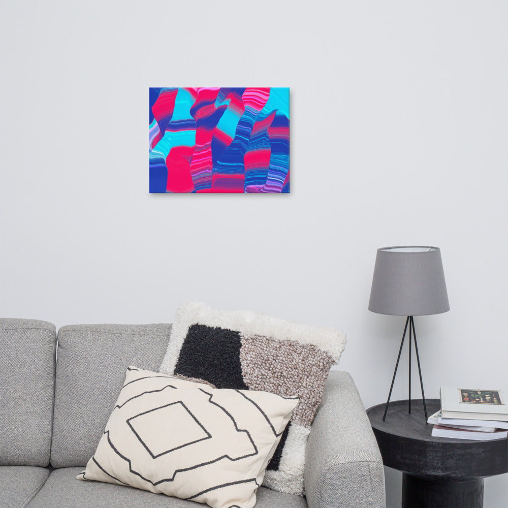 Canvas Art Print | 18" x 24" | Rave 4