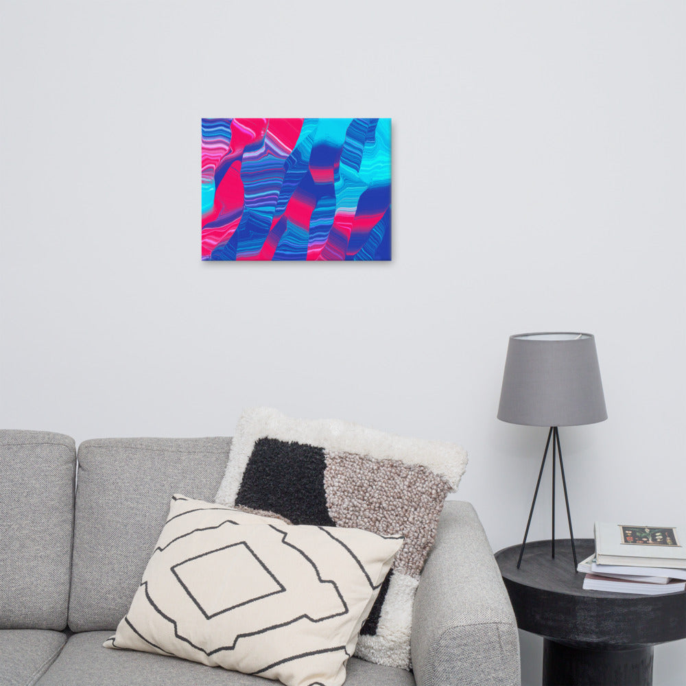 Canvas Art Print | 18" x 24" | Rave 6