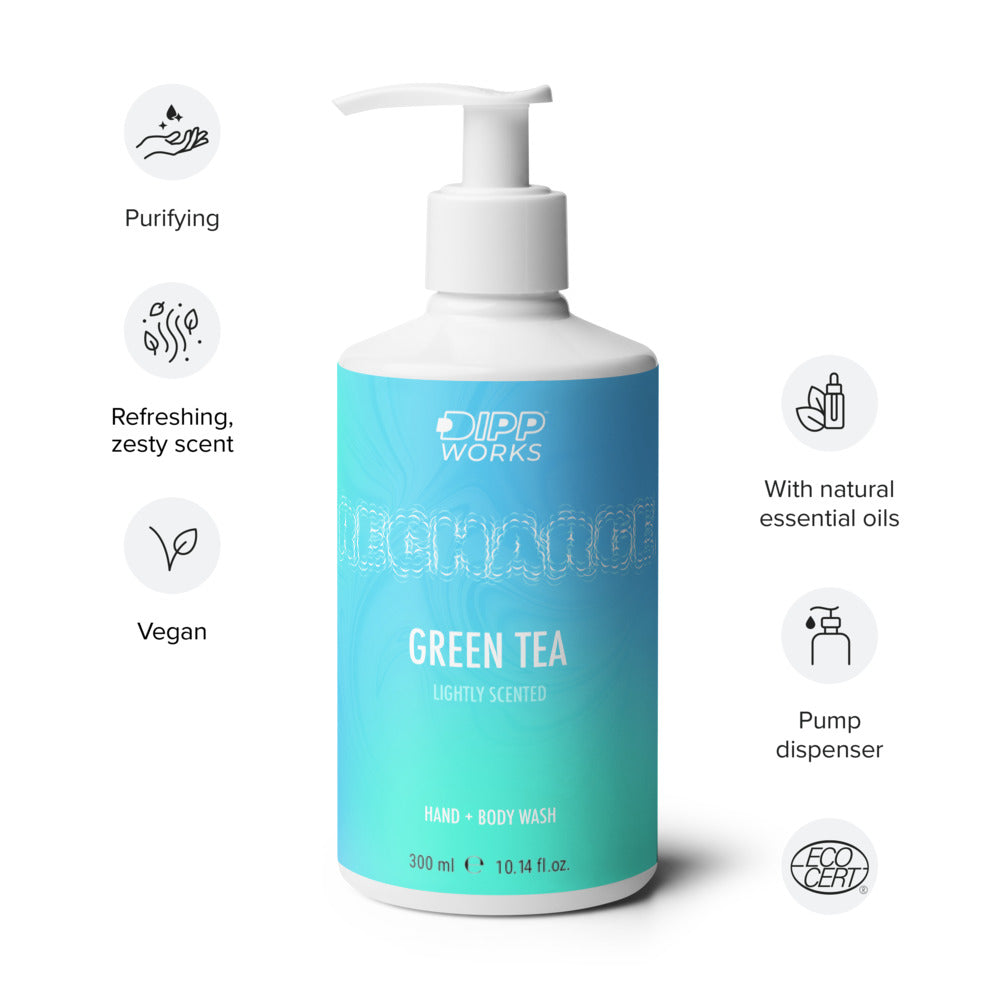 RECHARGE | Hand + Body Wash | Green Tea